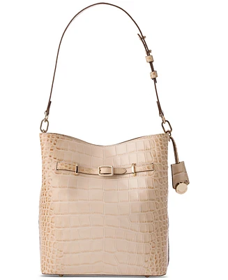 Brahmin Celina Leather Bucket Bag