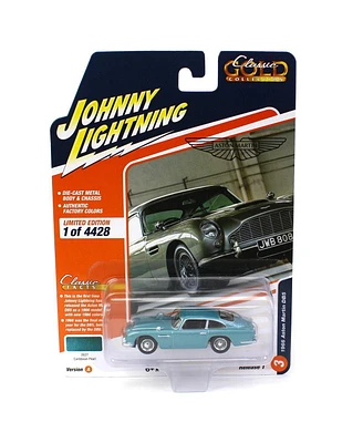1/64 Johnny Lightning Classic Gold 1966 Aston Martin