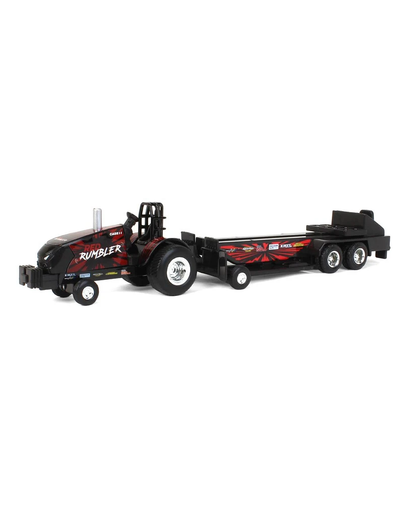 1/64 Case Ih Magnum "Red Rumbler" Pulling Tractor with Pulling Sled