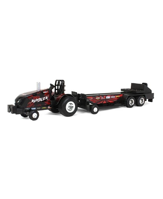 1/64 Case Ih Magnum "Red Rumbler" Pulling Tractor with Pulling Sled