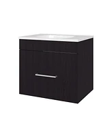 Story Floating Bathroom Vanity Set with Sink