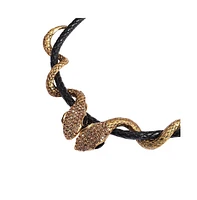 Sohi Twisted Snake Necklace