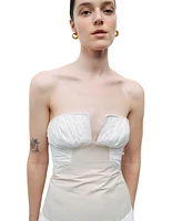 Nocturne Women's Strapless Mini Dress
