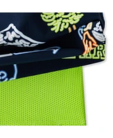 Chubbies Men's 5.5" Navy Seattle Seahawks The Neon Lined Classic Swim Trunks