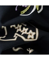 Chubbies Men's 5.5" Black New Orleans Saints The Neon Lined Classic Swim Trunks