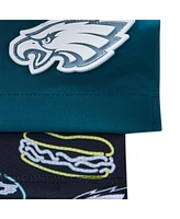 Chubbies Men's 5.5" Teal Philadelphia Eagles Lined Classic Swim Trunks