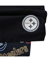 Chubbies Men's 5.5" Black Pittsburgh Steelers Lined Classic Swim Trunks