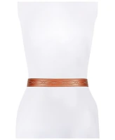 Frye Women's Two-Tone Stitch Belt
