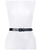 Frye Women's Stitched Edge Shaped Keeper Belt