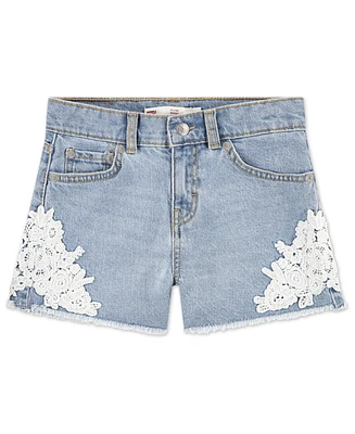 Levi's Big Girls Crochet A-Line Shorts