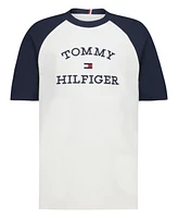 Tommy Hilfiger Big Boys Raglan Terry Short Sleeve Knit T-Shirt