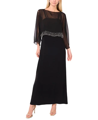 Msk Women's Solid-Color Gown