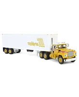 First Gear Dcp 1/64 Mack R-Model Day Cab with 40ft Vintage Trailer, 125 Years of Mack
