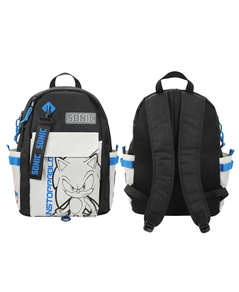 Sonic The Hedgehog Character Art 19” Backpack