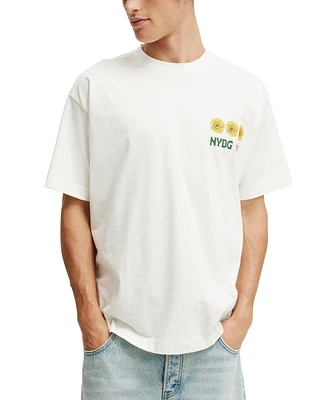 Cotton On Men's Box Fit New York License T-Shirt