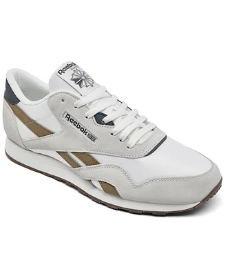Reebok Men's Classic Nylon Casual Sneakers from Finish Line
