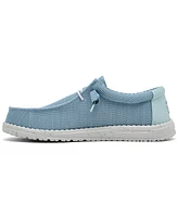 Hey Dude Men's Wally Stretch Slip-On Casual Moccasin Sneakers from Finish Line