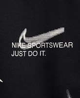 Nike Big Kids Sportswear Printed Cotton T-Shirt