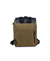 Explorer Elegance Leather Backpack