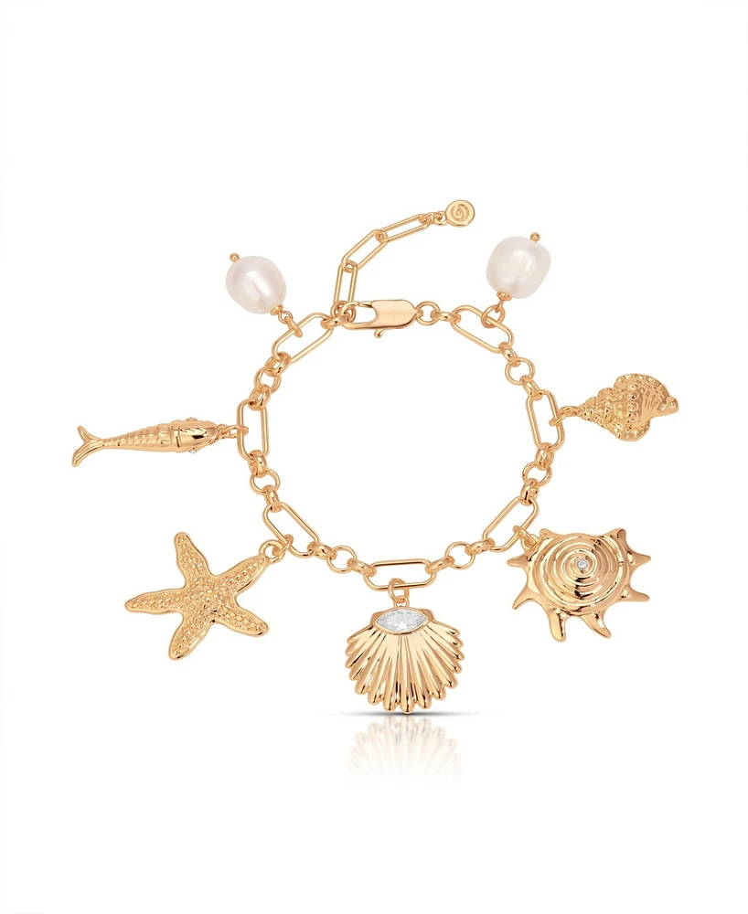 Ettika Oceanic Dreams Charm Bracelet