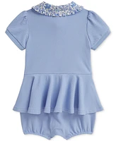 Polo Ralph Lauren Baby Girls Peplum Romper