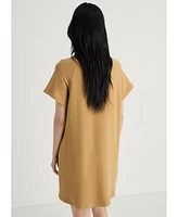 Mango Women's Heather Fleece Cotton Nightgown