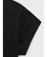 Mango Women's Cotton Short Sleeve T-Shirt