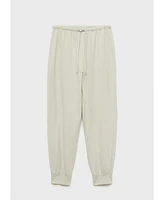 Mango Women's Soft Finish Cotton Pajama Pants