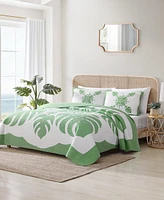 Tommy Bahama Home Molokai Embroidered Quilt