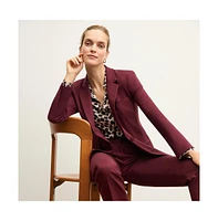 M.m.LaFleur Women's Tatum Shirt - Washable Silk