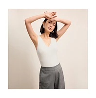 M.m.LaFleur Women's Alecia V-Neck Tank - Eco 365Knit