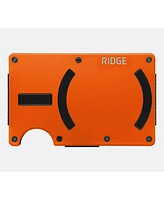 The Ridge Men's Ridge Wallet For Magsafe - Basecamp Orange - Cash Strap