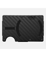 The Ridge Men's Ridge Wallet For Magsafe - Carbon Fiber 3k - Cash Strap