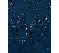 Adrianna Papell Women's Embellished Mermaid Gown