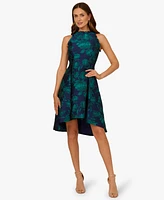 Adrianna Papell Women's Sleeveless High-Low Dress