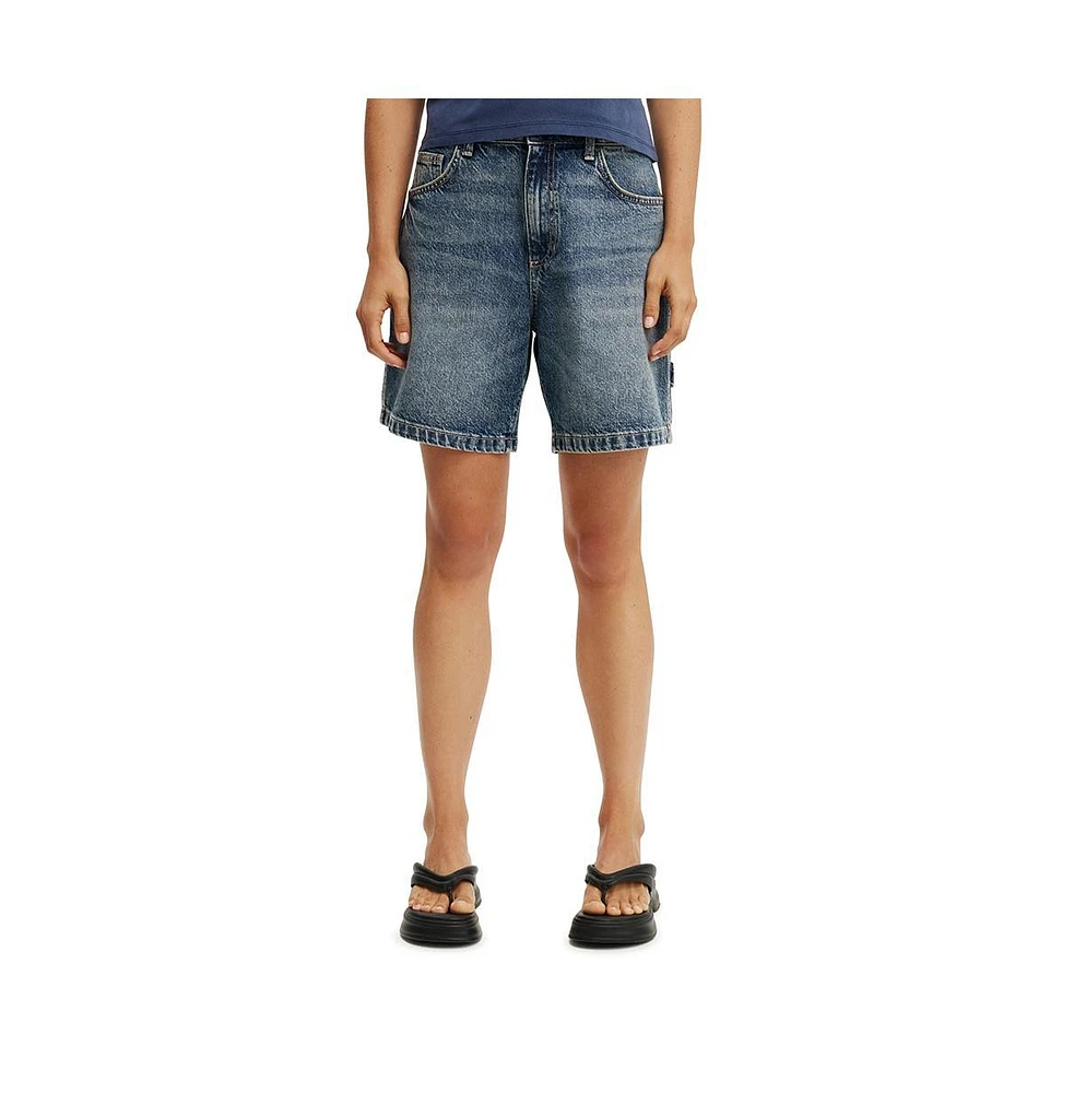 Cotton On Women's Relaxed Denim Short