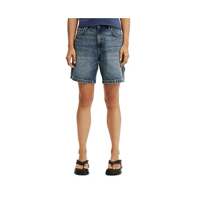 Cotton On Women's Relaxed Denim Short