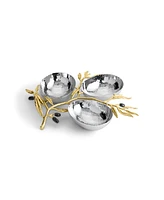 Michael Aram Olive Branch Triple Dish