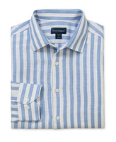 Scott Barber Men's Coastal Linen Stripe
