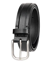 Club Room Men's Cut Edge Trapunto Stitched Casual Belt