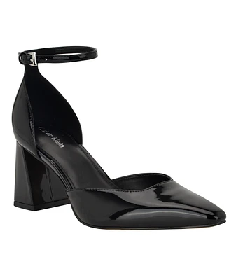 Calvin Klein Women's Nalene d'Orsay Block Heel Pumps