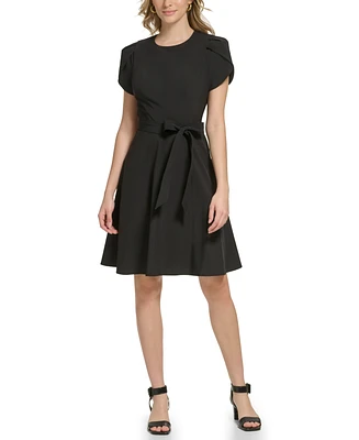 Calvin Klein Women's Short-Sleeve Fit & flare Dress