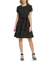 Calvin Klein Women's Short-Sleeve Fit & flare Dress