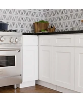 Casainc W12" X H34.5" D24" Plywood Ready to Assemble Floor Base Kitchen Cabinet