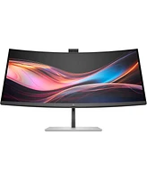 Hp Series 7 Pro 734pm 34" 21:9 Uwqhd 120Hz Curved Ips Lcd Hdr Monitor, Silver