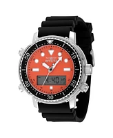 Invicta Men's 48368 Pro Diver Digital 3 Hand Orange Dial Watch