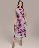 Donna Karan New York Women's Sleeveless Midi Dress
