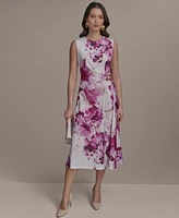 Donna Karan New York Women's Sleeveless Midi Dress