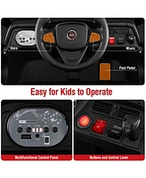 12V Kids Ride on Truck with 3 Speeds and Reverse Forward Function