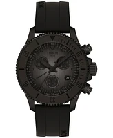 Tissot Men's Swiss Chronograph Seastar 1000 Rubber Strap Watch 38mm